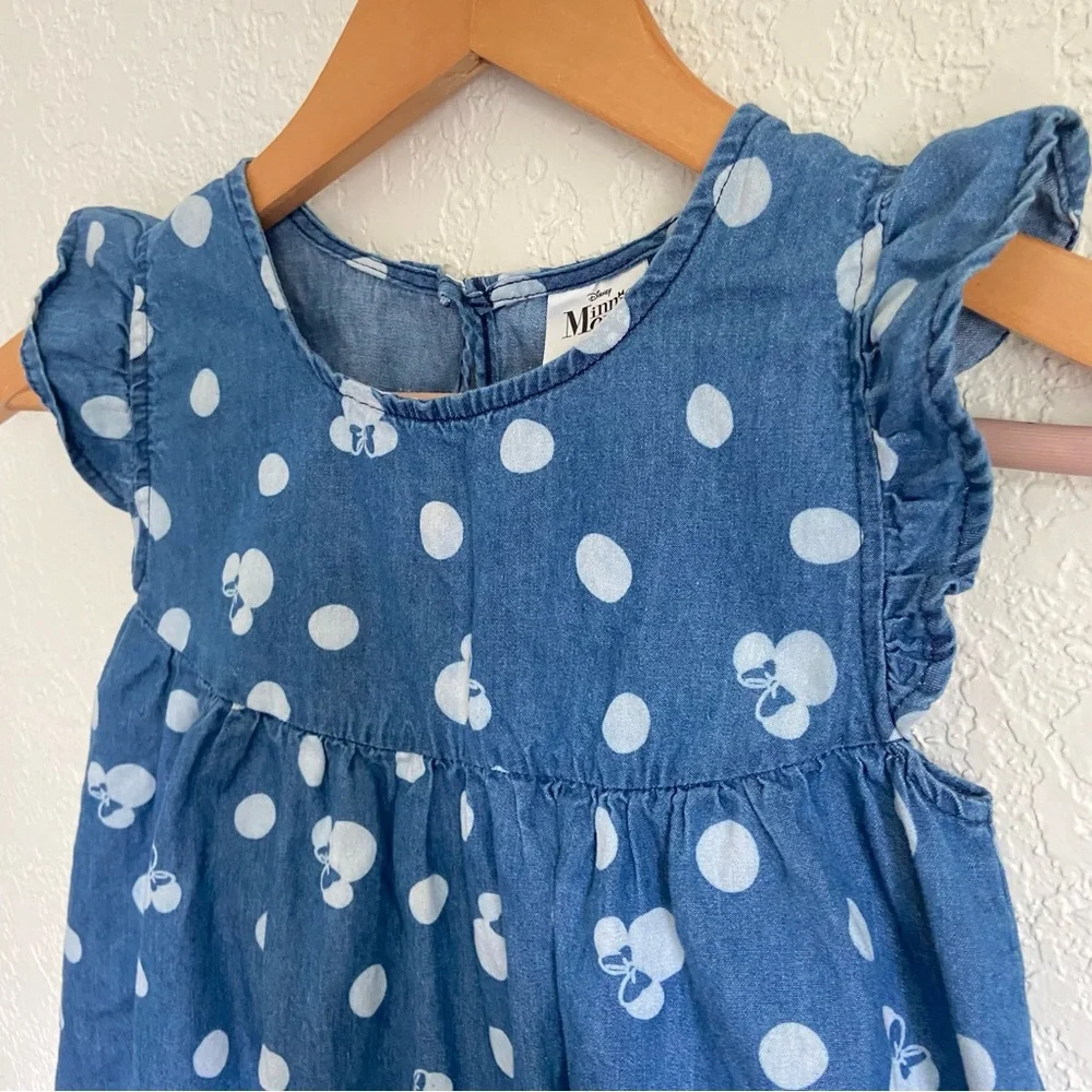 Disney Mini Mouse Chambray Denim Dress
